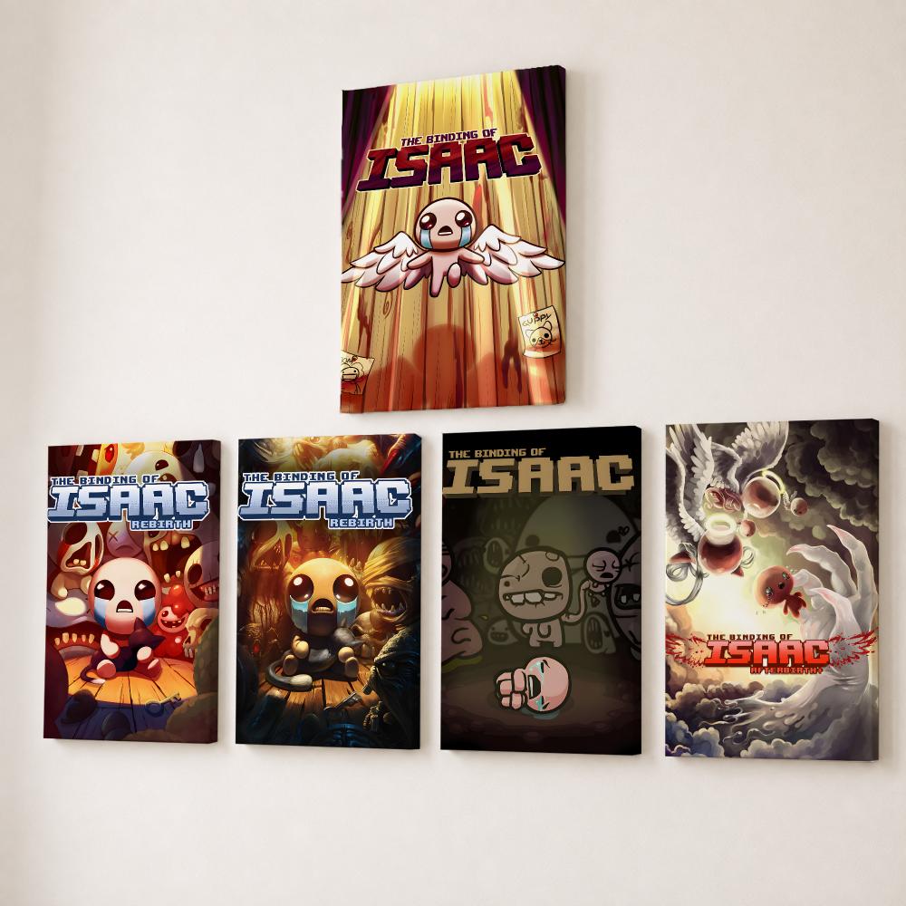Canvas Wrap Ready - Game The B-Binding Of Isaac Painting