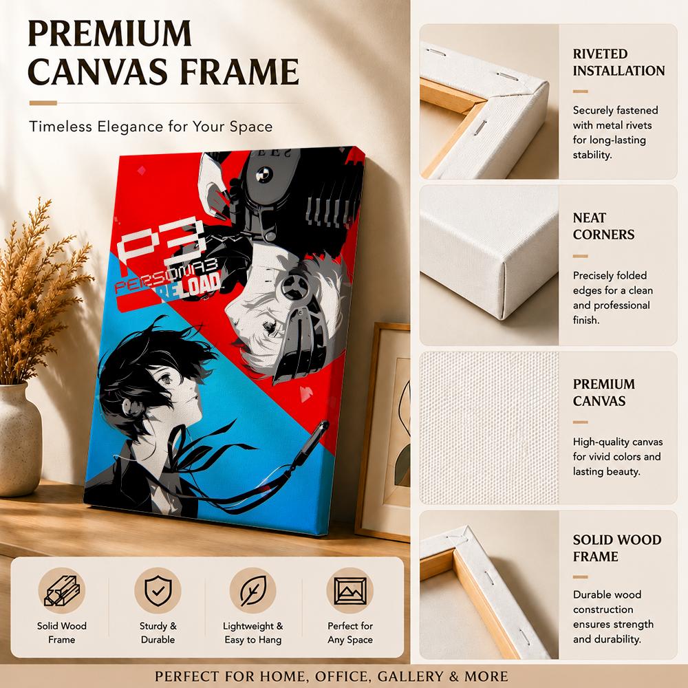 Video Game P-Persona 3 Paintin - огляд і ціна Canvas Wrap Ready