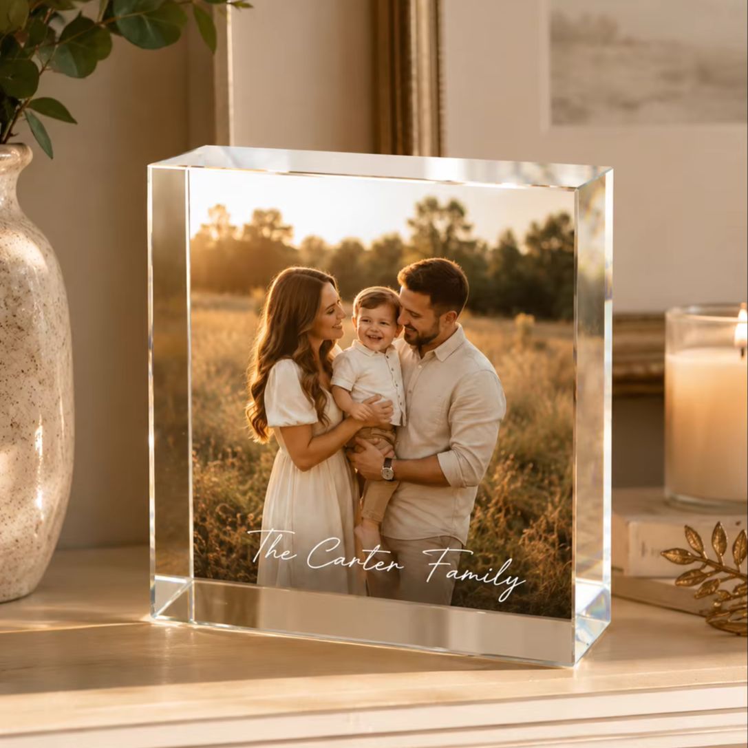Personalized Family Acrylic Ph - огляд і ціна Photo Acrylic Block