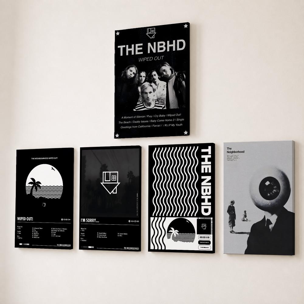 Rock Band The N-Neighborhood P - огляд і ціна Canvas Wrap Ready