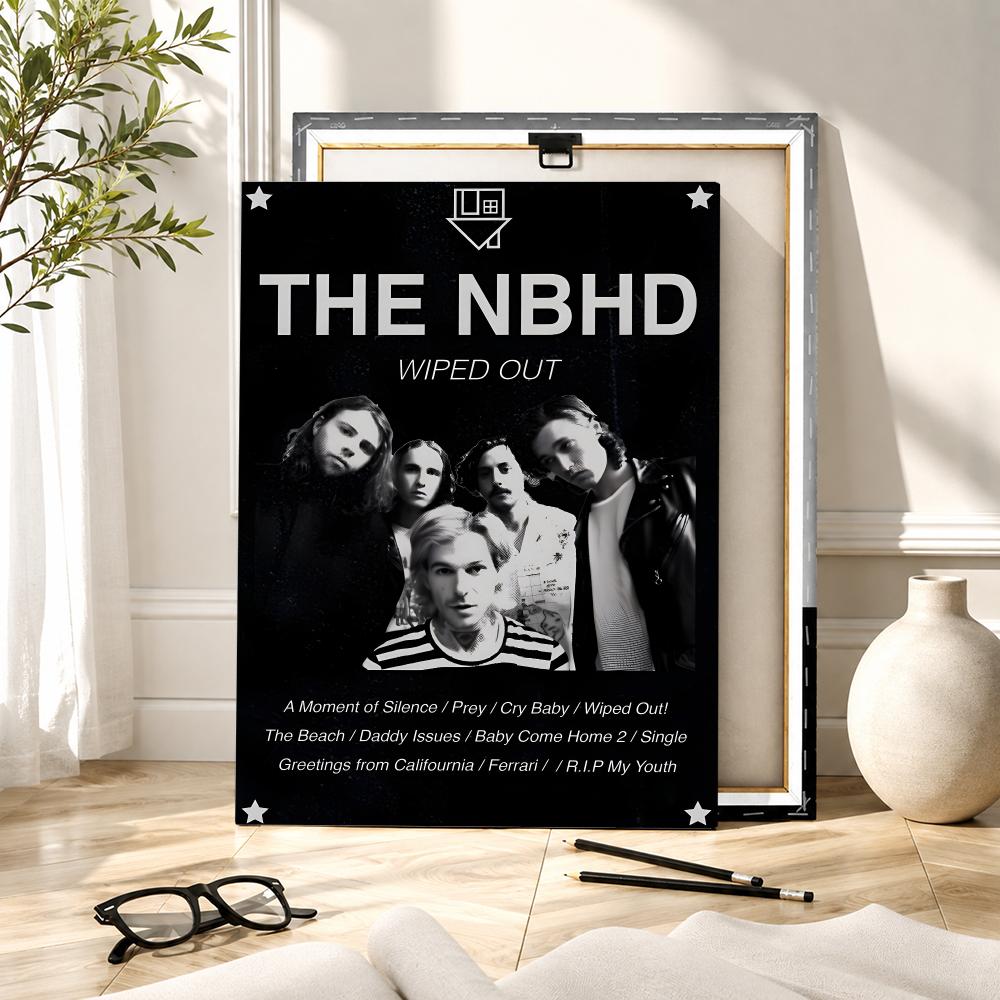Rock Band The N-Neighborhood P - огляд і ціна Canvas Wrap Ready