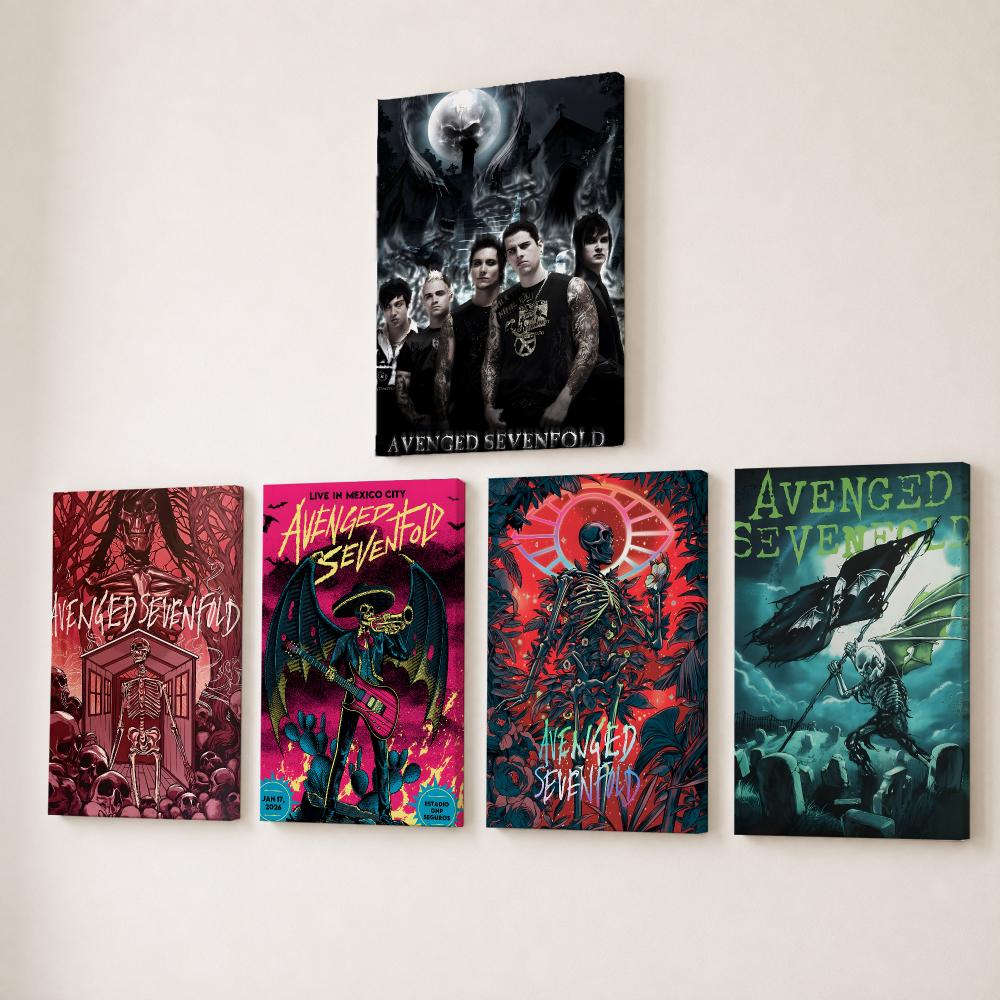 Rock Band A-avenged Sevenfold  - огляд і ціна Canvas Wrap Ready