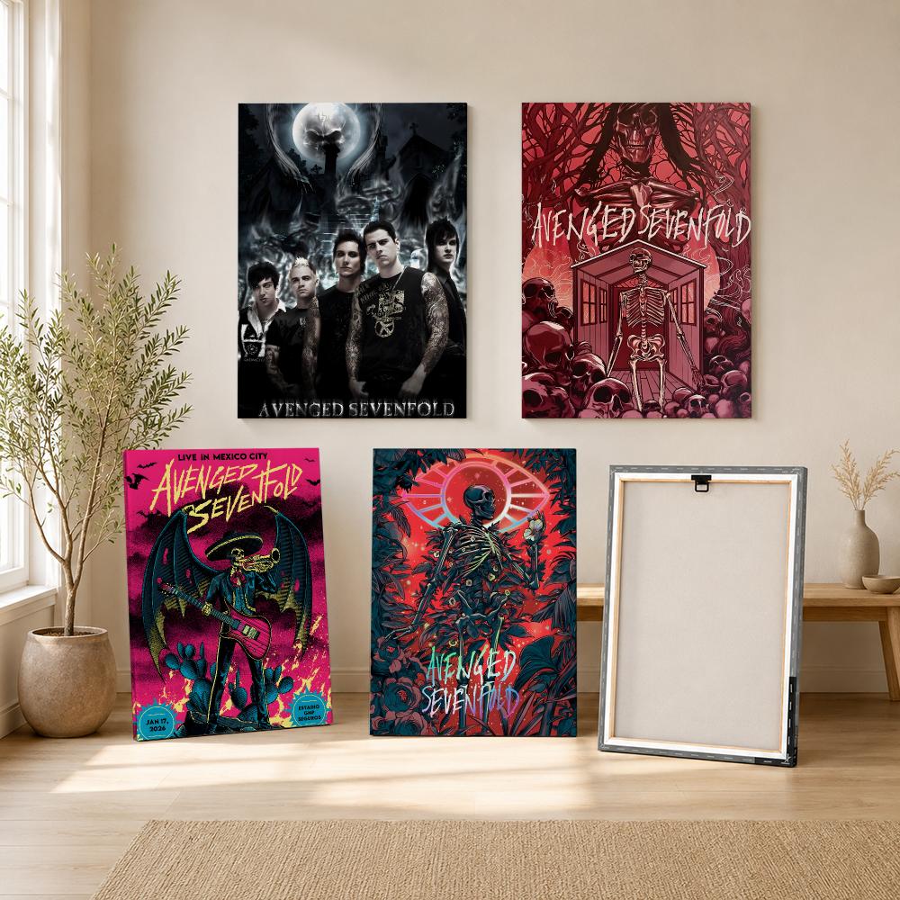 Rock Band A-avenged Sevenfold  - огляд і ціна Canvas Wrap Ready