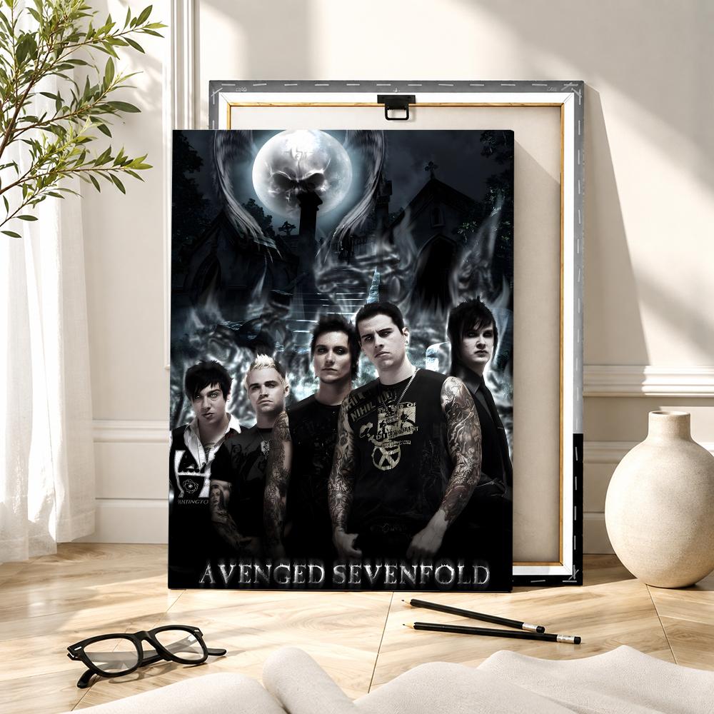 Rock Band A-avenged Sevenfold  - огляд і ціна Canvas Wrap Ready