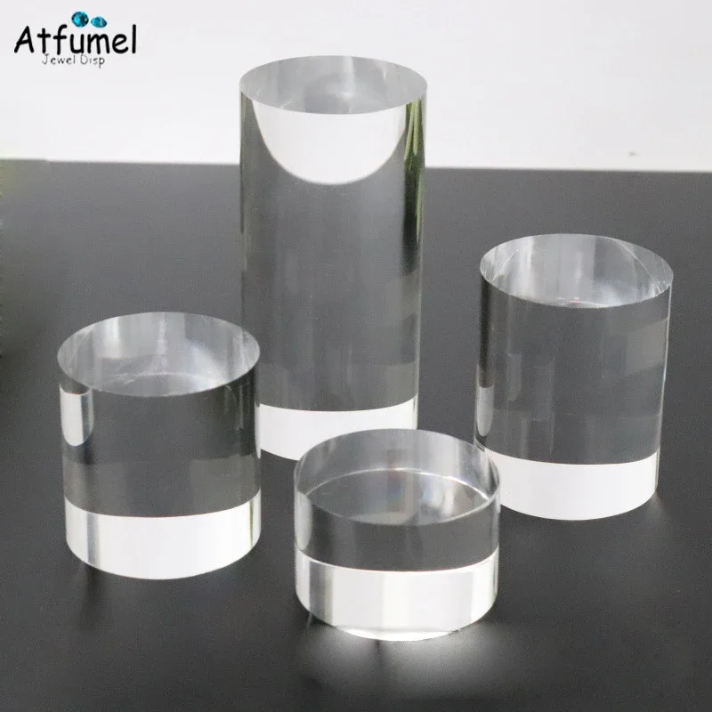 Acrylic Cylinder Ring Jewelry  - огляд і ціна Photo Acrylic Block