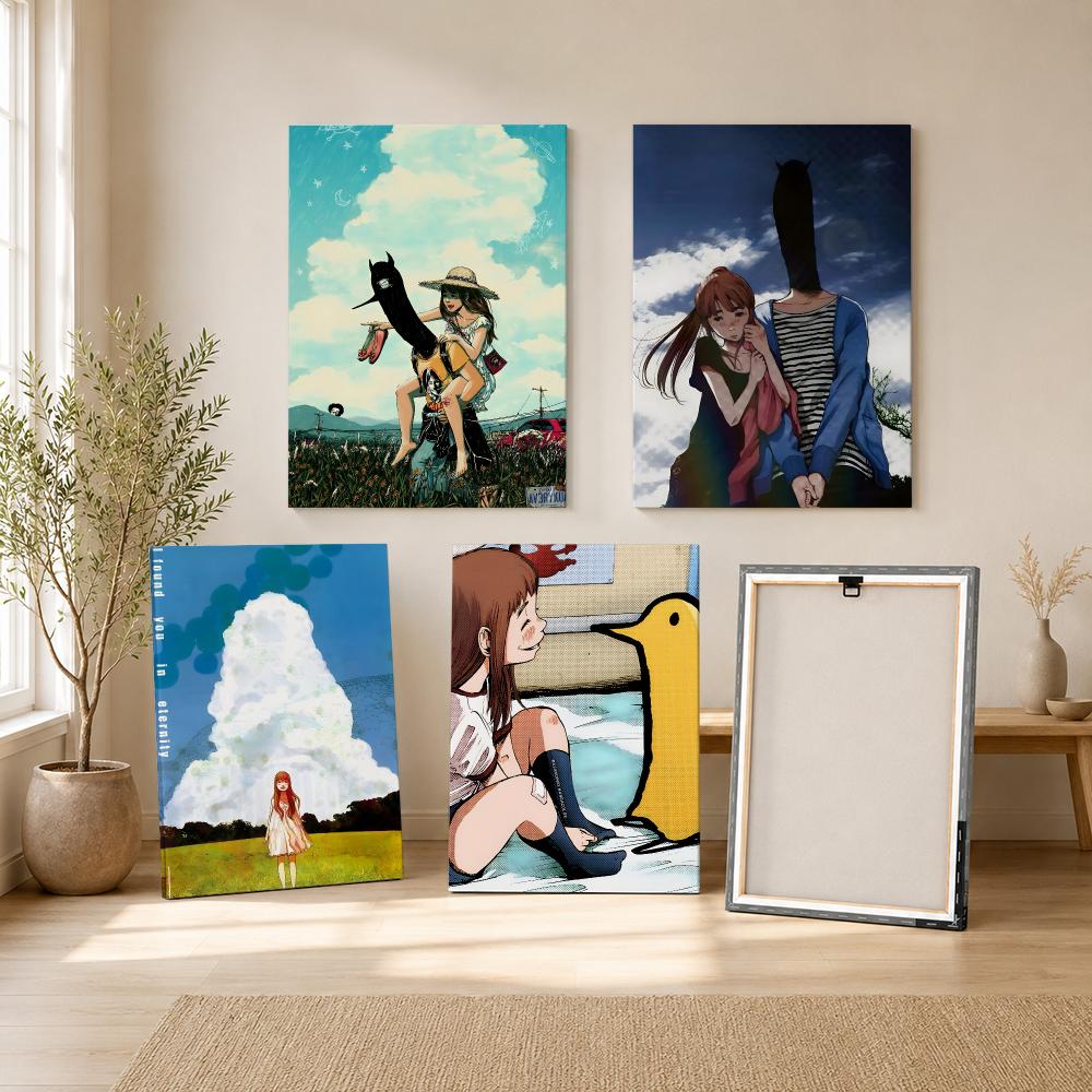 G-Goodnight Punpun Anime Paint - огляд і ціна Canvas Wrap Ready