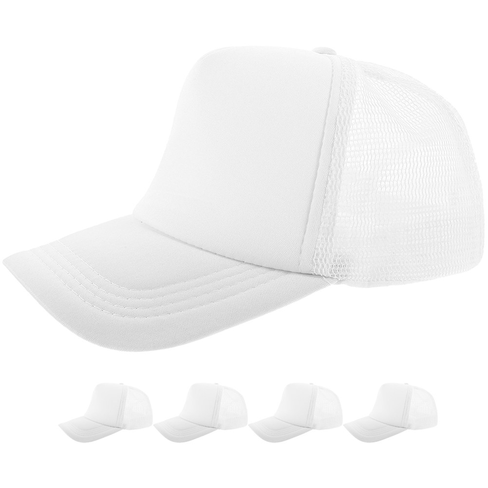 5Pcs Blank Baseball Cap Mesh B - огляд і ціна Hat Sublimation Blank