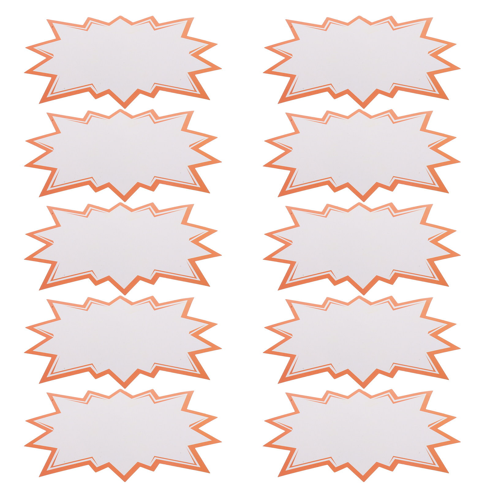100Pcs Paper Price Display Tag - огляд і ціна Yard Sign Blank