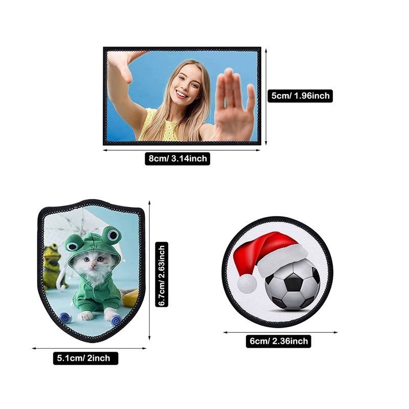 A01F-90Pc Sublimation Patches  - огляд і ціна Hat Sublimation Blank