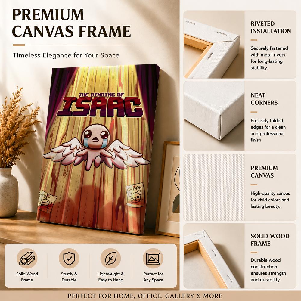Game The B-Binding Of Isaac Pa - огляд і ціна Canvas Wrap Ready