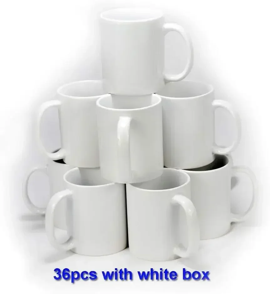 Sublimation Mugs, Cups 11oz Su - огляд і ціна Sublimation Mug White