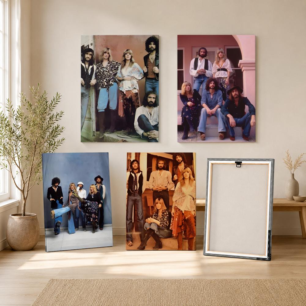 Rock Band F-Fleetwood Mac Pain - огляд і ціна Canvas Wrap Ready